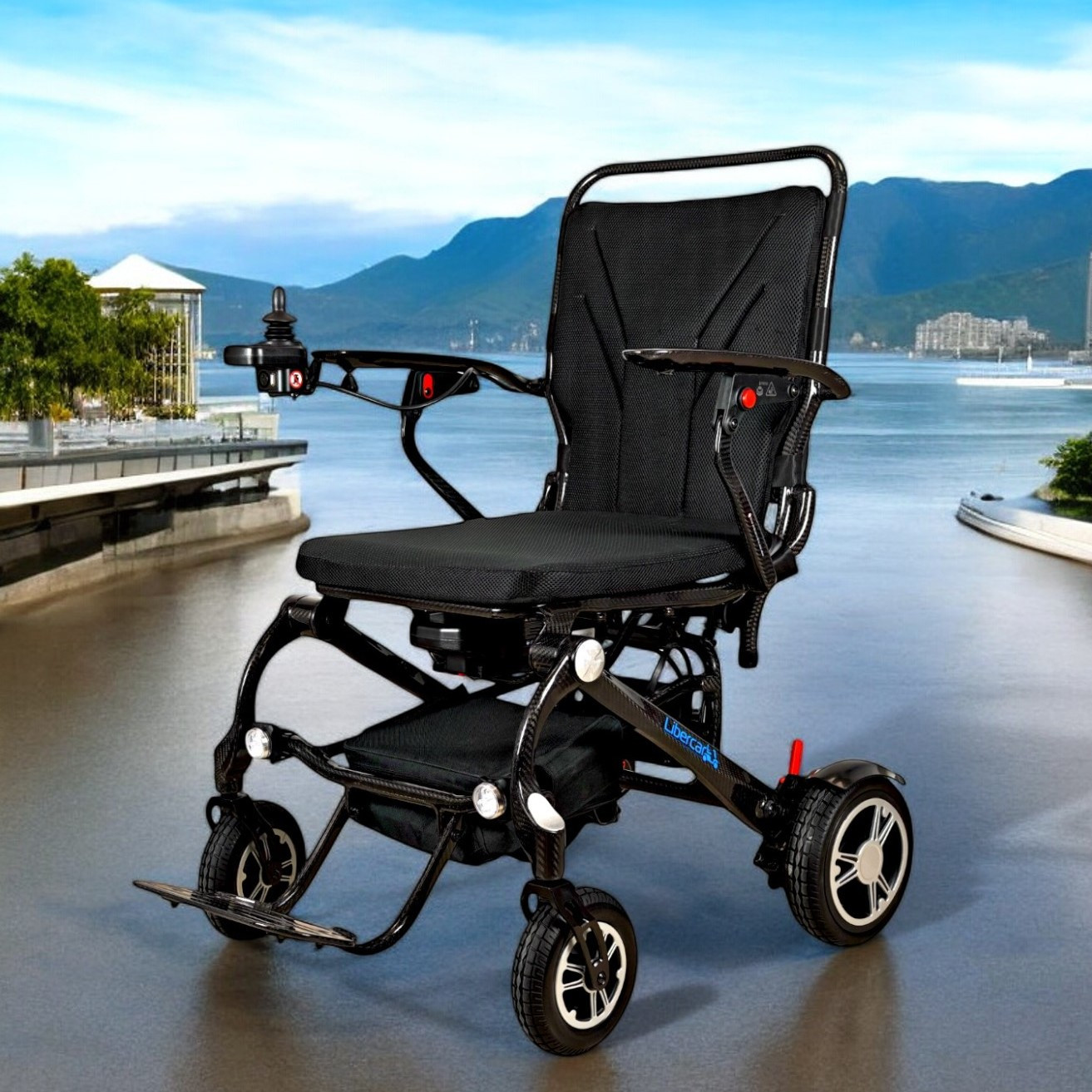Silla de ruedas eléctrica Libercar Karbon Fibra Carbono