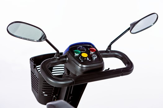 Scooter eléctrico MedicalPro R300 - retrovisores
