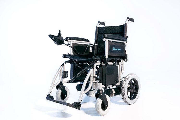 Silla de ruedas eléctrica plegable MedicalPro S400