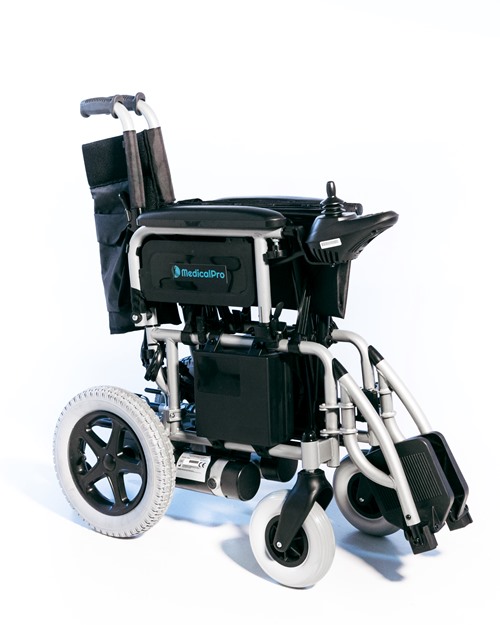 Silla de ruedas eléctrica plegable MedicalPro S400
