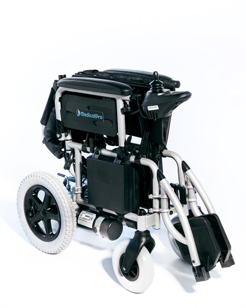 Silla de ruedas eléctrica plegable MedicalPro S400